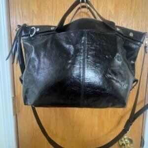 Treasure & Bond Leather Convertible Crossbody Tote